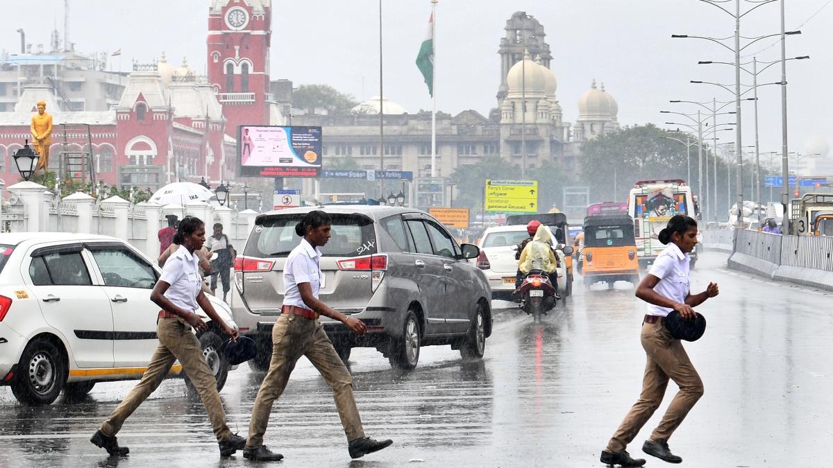 Chennai Receives First Spell Of Summer Rain, A Rarity In March - The Hindu